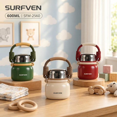 Bình ủ cháo giữ nhiệt SURFVEN SFM-2560 600ML