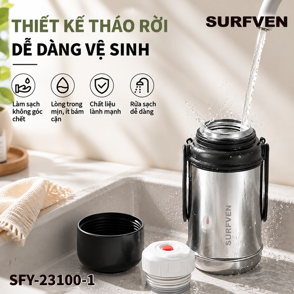 Bình giữ nhiệt SURFVEN SFY-23100-1 1000ML