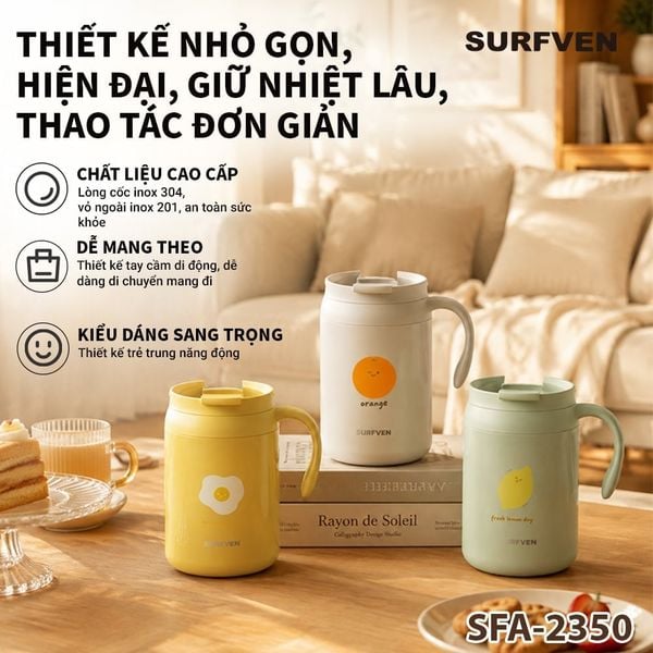 Cốc giữ nhiệt SURFVEN SFA-2350 500ml