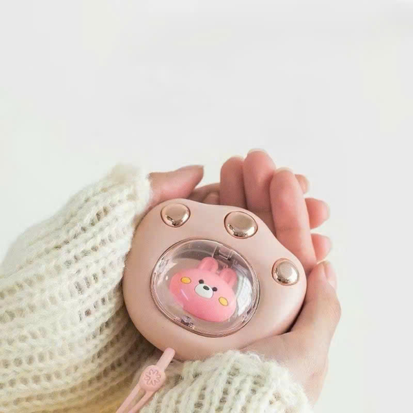 Máy sưởi ấm tay hình chân mèo