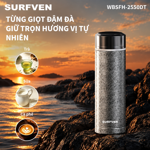 Bình giữ nhiệt SURFVEN WBSFH-2550DT 500ML