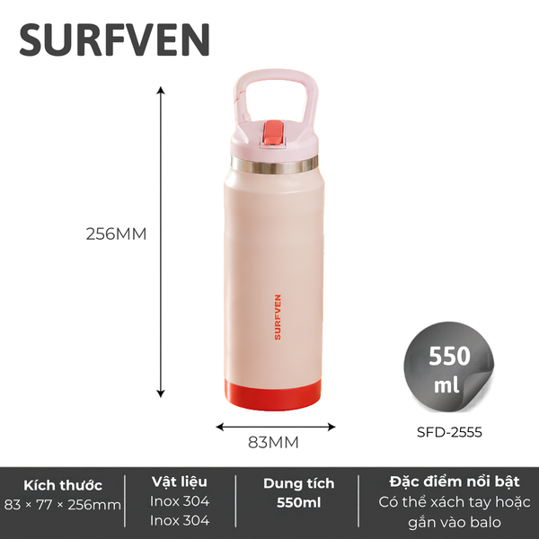 Bình giữ nhiệt SURFVEN SFD-2555 550ML