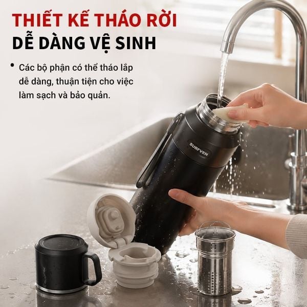 Bình giữ nhiệt SURFVEN SFB-2480 800ML