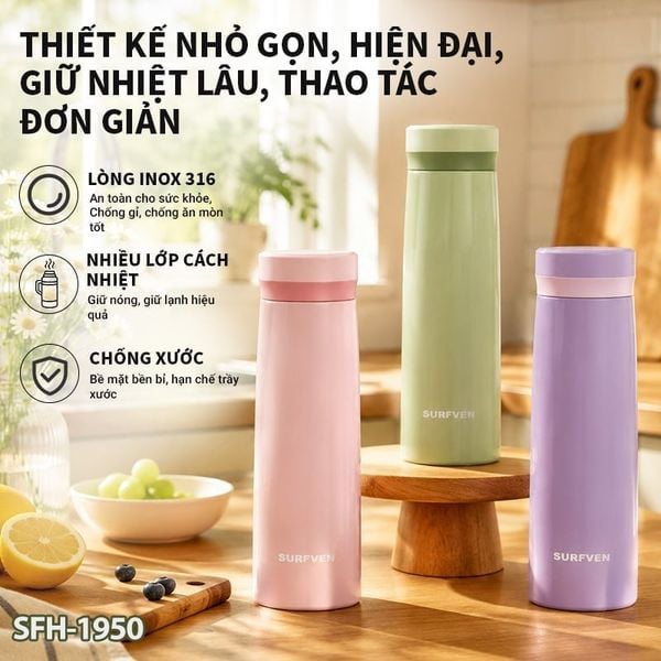 Bình giữ nhiệt SURFVEN SFH-1950 500ML