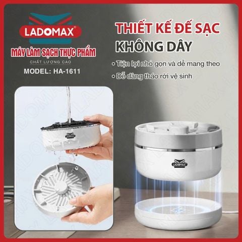 Máy làm sạch thực phẩm Ladomax HA-1611