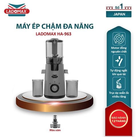 Máy ép chậm cao cấp Ladomax HA-963