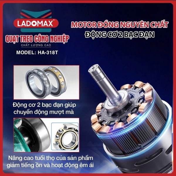 Quạt treo công nghiệp HA-318T