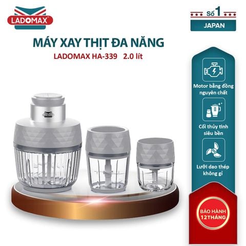 MÁY XAY THỊT ĐA NĂNG LADOMAX HA-339