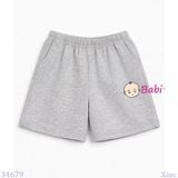  Quần Short Bé Gái Màu Trơn Năng Động (35-60kg) 