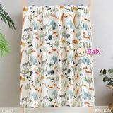  Khăn Xô Tắm Trẻ Em Nhiều Họa Tiết Dễ Thương 