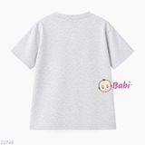  M5 Áo Thun Cotton Bé Trai Hình Cún và Bé (23-62kg) 