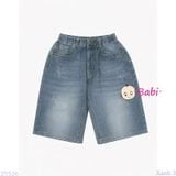  Quần Jean Lửng Bé Trai 125  (30-70kg) 