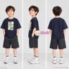  M4 Áo Thun Cotton Bé Trai Hình 5 Cún (23-62kg) 