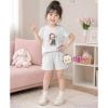  Bộ Thun Cotton Quần Đùi Mặc Hè Bé Gái (30-57kg) 