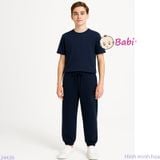  Quần Jogger Bé Trai Bé Gái Màu Trơn Đơn Giản (23kg - 70kg) 