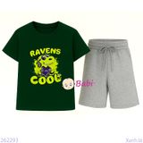  Bộ Thun Bé Trai Tay Ngắn Quần Ngắn Hình S.N.O.O.P.Y (23kg - 62kg) 