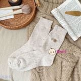  Set 4 Đôi Tất In Cún Dễ Thương (Freesize) 