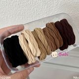  Hộp 10 Cột Tóc Nhiều Màu Xinh Xắn 