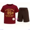  Bộ Thun Bé Trai Tay Ngắn Quần Ngắn Size Đại Số 85 (50-62kg) 