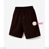  Quần Short  Lửng Bé Trai Màu Trơn Năng Động (26-70kg) 