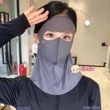  Khẩu Trang Chống Uv Che Trán ,Cổ 