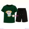  Bộ Thun Bé Trai Tay Ngắn Quần Ngắn Hình Bé Shin Cute (23kg - 62kg) 