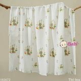  Khăn Gạc Tắm 2 Lớp Sơ Sinh 110x110cm 