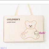  Set 3 Quần Chip Tam Giác Họa Tiết Xinh Xắn (20-45kg) 