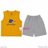  Bộ Thun Sát Nách Bé Trai In Hình Nón (27 -65kg) 