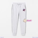  Quần Jogger Trẻ Em  Hình STITCH Áo Đỏ Có Viền (23kg - 65kg) 