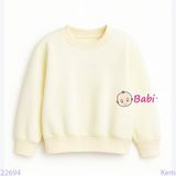  Áo Thun Tay Dài Form Rộng Cho Bé Màu Trơn (17kg-75kg) 