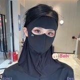  Khẩu Trang Chống Uv Che Trán ,Cổ 