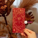  Set 60 Bao Lì Xì Gấm Hoa 