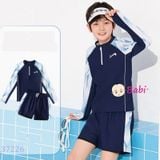  Bộ Đồ Bơi Bé Trai Tay Dài Quần Ngắn (23-50kg) 