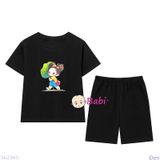  Bộ Bé Gái Tay Ngắn Quần Lửng Bé Lá Sen M1(20-55kg) 