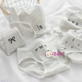  H1 Quần Lót Cotton Set 5c Cho Mẹ Và Bé Gái (40-55kg) 