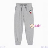  Quần Jogger Trẻ Em  Hình S.N.O.P.P.Y Đeo Kính (23kg - 65kg) 