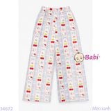  Quần Đũi Suông Cho Mẹ Và Bé Họa Tiết Xinh Xắn M2 (20-72kg) 