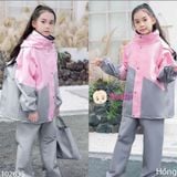  Áo Mưa Bộ Cao Cấp Trẻ Em  (30-55kg) 