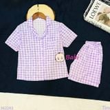  Bộ Pijama Tay Ngắn Quần Đùi Nhiều Họa Tiết (25-58kg) 