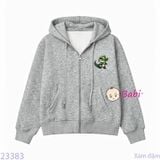  Áo Khoác Bé Trai Bé Gái Hoạt Hình Dễ Thương (17kg-75kg) 