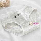  H1 Quần Lót Cotton Set 5c Cho Mẹ Và Bé Gái (40-55kg) 