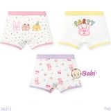  Set 3 Quần Chip Đùi Họa Tiết Xinh Xắn (23-42kg) 