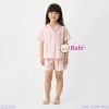  Bộ Pijama Tay Ngắn Quần Đùi Họa Tiết Hoa (25-58kg) 