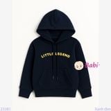  Áo Hoodie Thun Cotton Dày Dặn Little Legend (17kg-75kg) 