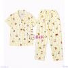  Bộ Pijama Tay Ngắn Quần Dài Nhiều Họa Tiết M6 (25-58kg) 