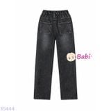  Quần Jeans Dài Bé Gái Thêu Nơ Đỏ M14 (26-45kg) 