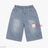  Quần Short Jeans Bé Gái Túi Thêu Mặt Cười M7 (23-40kg) 