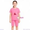 Bộ Bé Gái Quần Lửng In Hình Công Chúa (23-56kg)