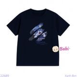  Áo Thun Gia Đình In Hình Mèo Đo.Re.Mon  (26-72kg) 